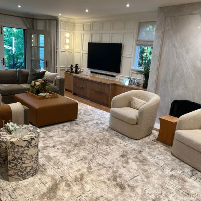 North York Toronto interior living room design
